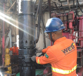 Instalação sistema de suspensores para fundo do mar no Rio Grande do Norte (MUDLINE SUSPENSION SYSTEM)